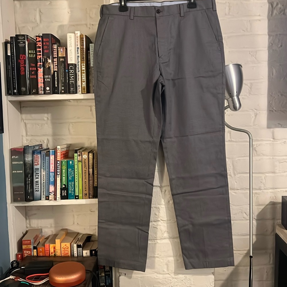 Brooks Brothers Micro-Houndstooth Cotton Pants 35X32